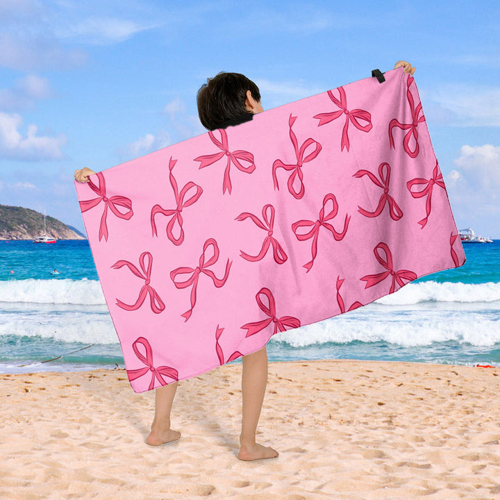 Beach blanket with colorful cupcake design Kalsten