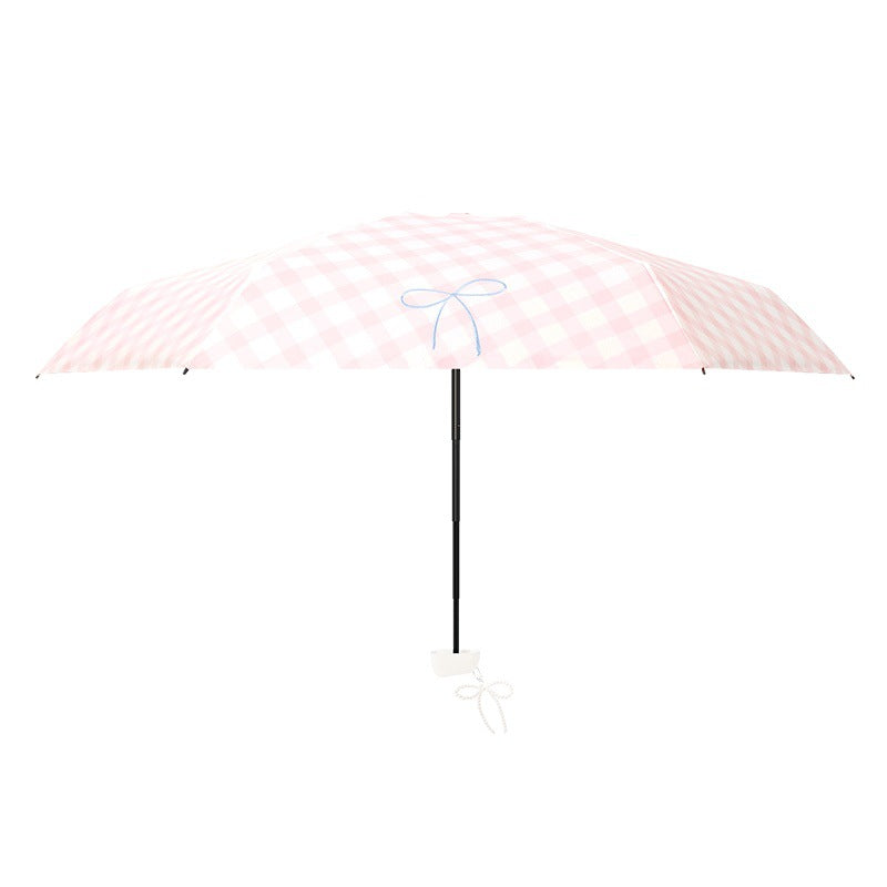 Women's compact and windproof umbrella with protective carrying case Kalsten