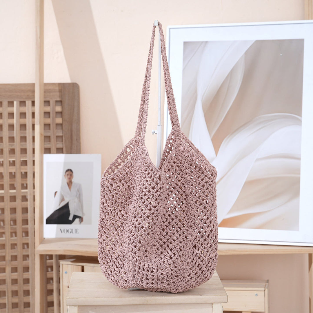 Handcrafted mesh tote bag Kalsten