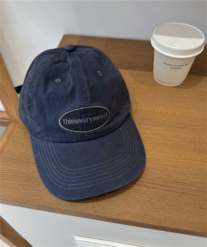 Men's Casual Distressed Cotton Baseball Cap Kalsten