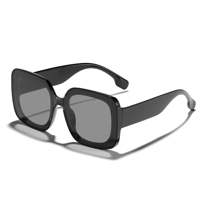 Women's square sunglasses with innovative transparent frame design Kalsten