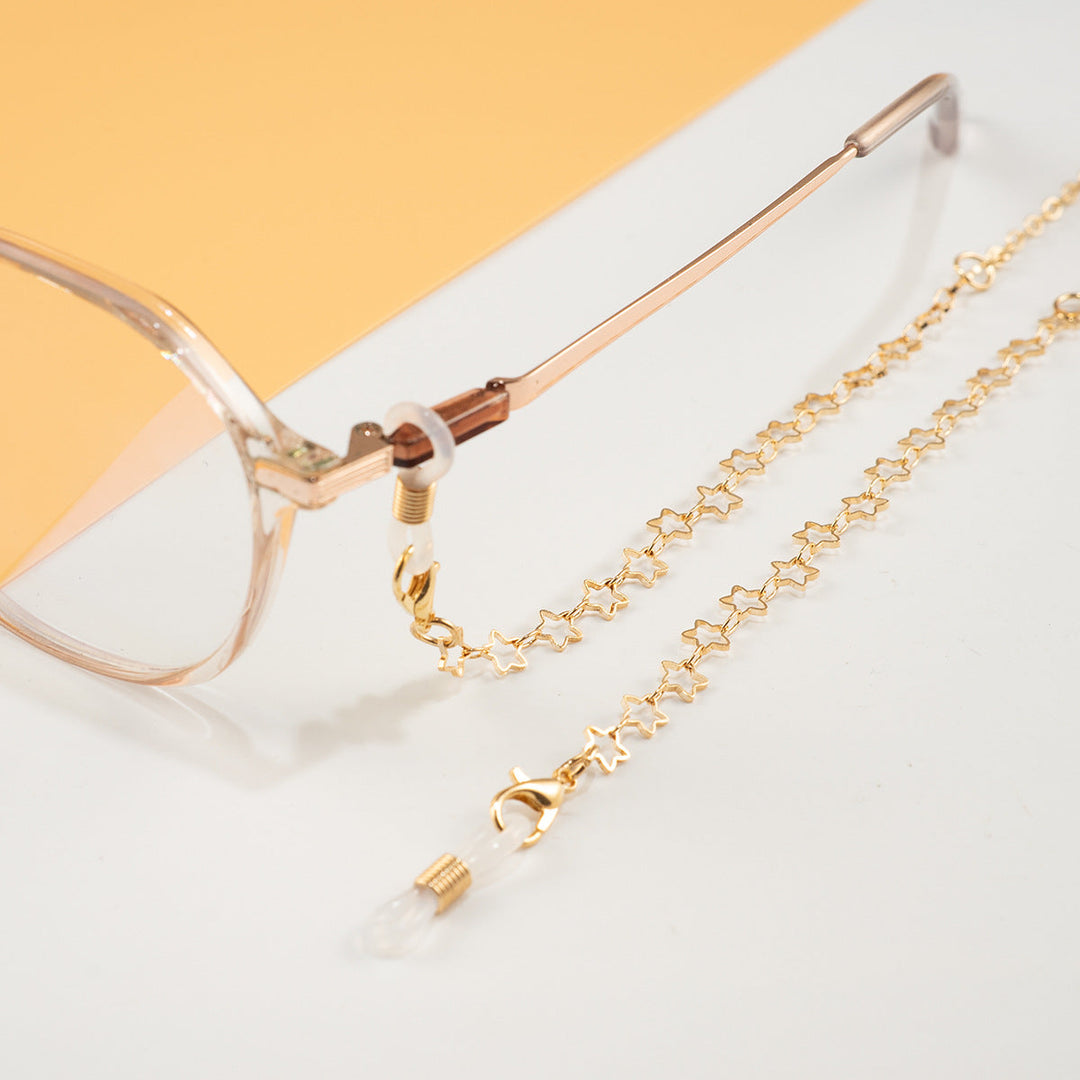 Star-Patterned Eyewear Chain Kalsten
