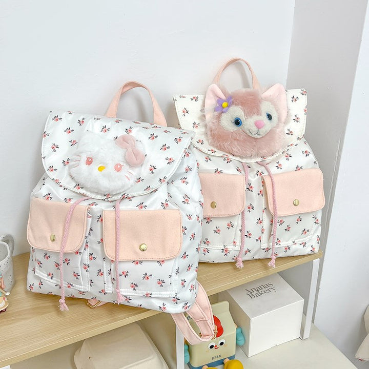 Plush backpack with playful animal motif Kalsten