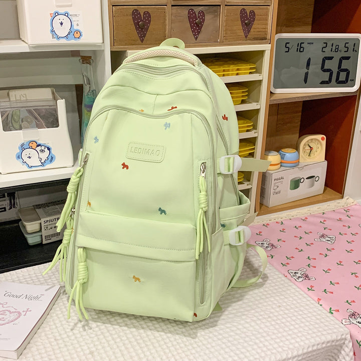 Cute and Functional Multi-Pocket School Backpack