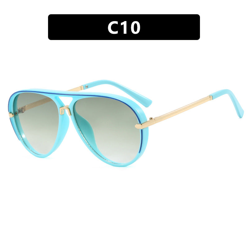 Women's fashion pilot sunglasses with elegant metal accents Kalsten