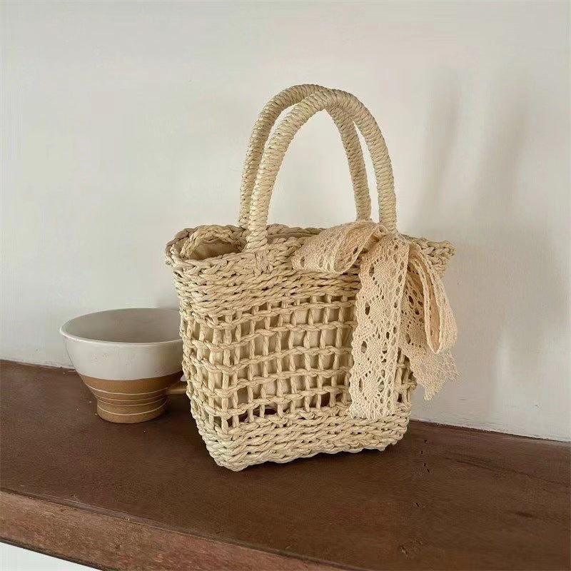 Handcrafted laundry basket bag Kalsten