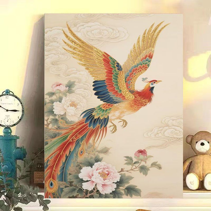 Mythical Phoenix Canvas Art Kalsten