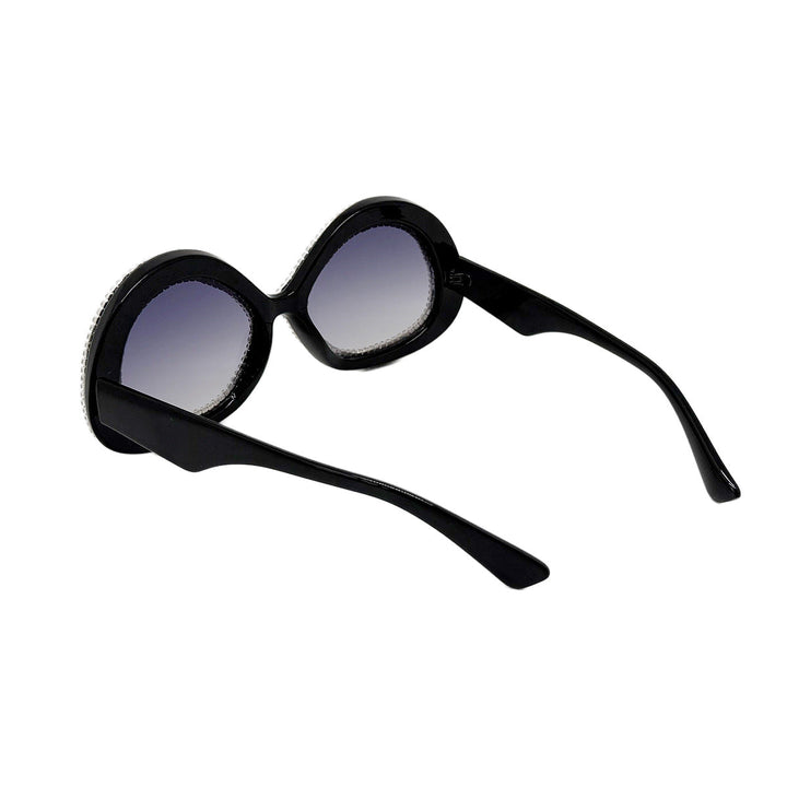 Ladies Glamorous Statement Sunglasses with Sparkling Crystal Frame Kalsten