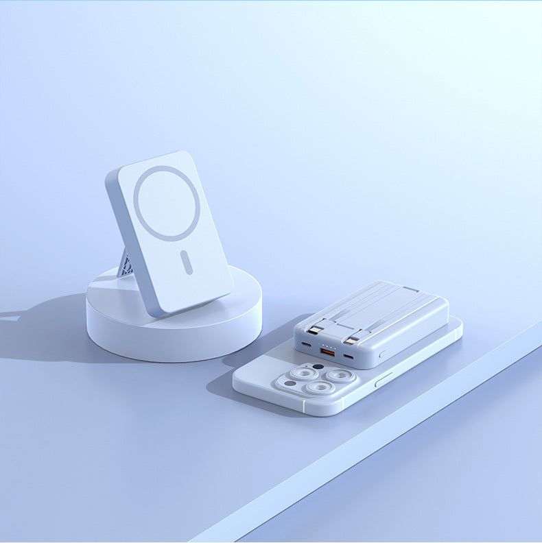 Magnetic Power Bank with Integrated Stand Kalsten