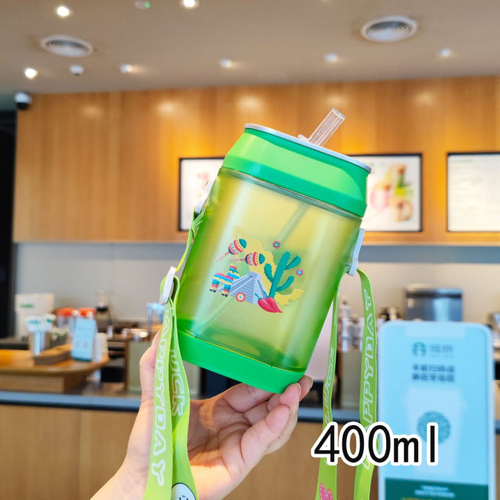 Women's creative drink box with integrated carrying strap Kalsten