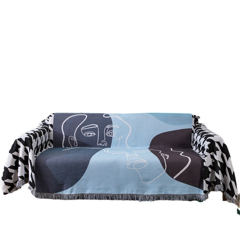 Abstract Art Decorative Throw Blanket