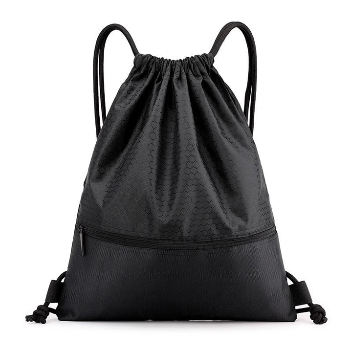 Honeycomb Patterned Drawstring Gym Bag Kalsten