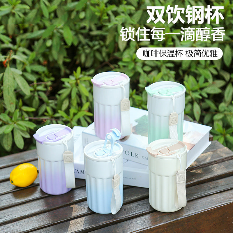 Women Insulated To-Go Cup with Flexible Drinking Opening Kalsten