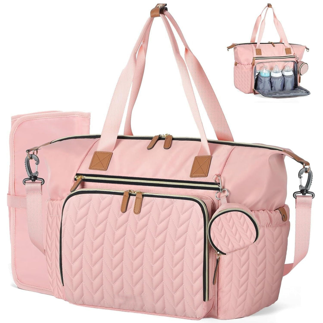 Practical diaper bag with insulated compartments Kalsten