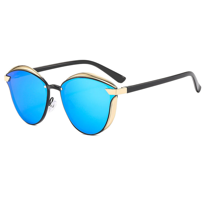 Women's designer sunglasses with elegant faceted design and high-quality UV protection Kalsten