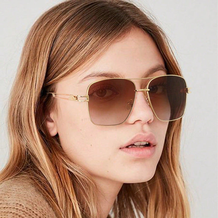 Ladies elegant square sunglasses with fashionable design Kalsten