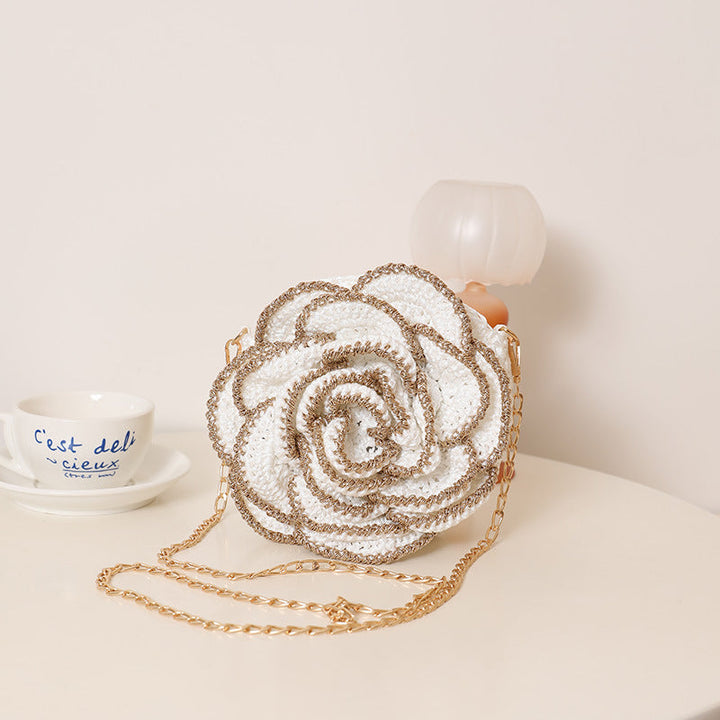 Shoulder bag in romantic rose design Kalsten