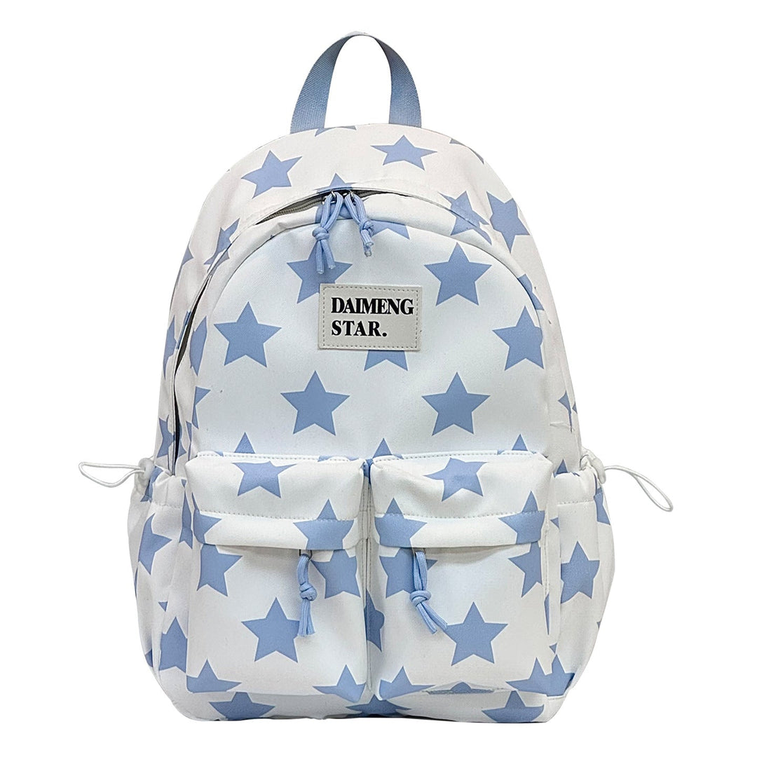 Star-Patterned Casual Backpack Kalsten