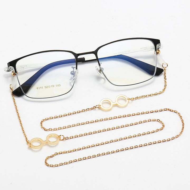 Stylish Eyewear with Decorative Chain Kalsten