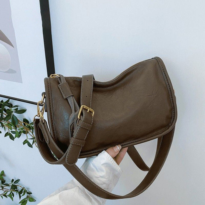 Elegant Leather Handbag Kalsten
