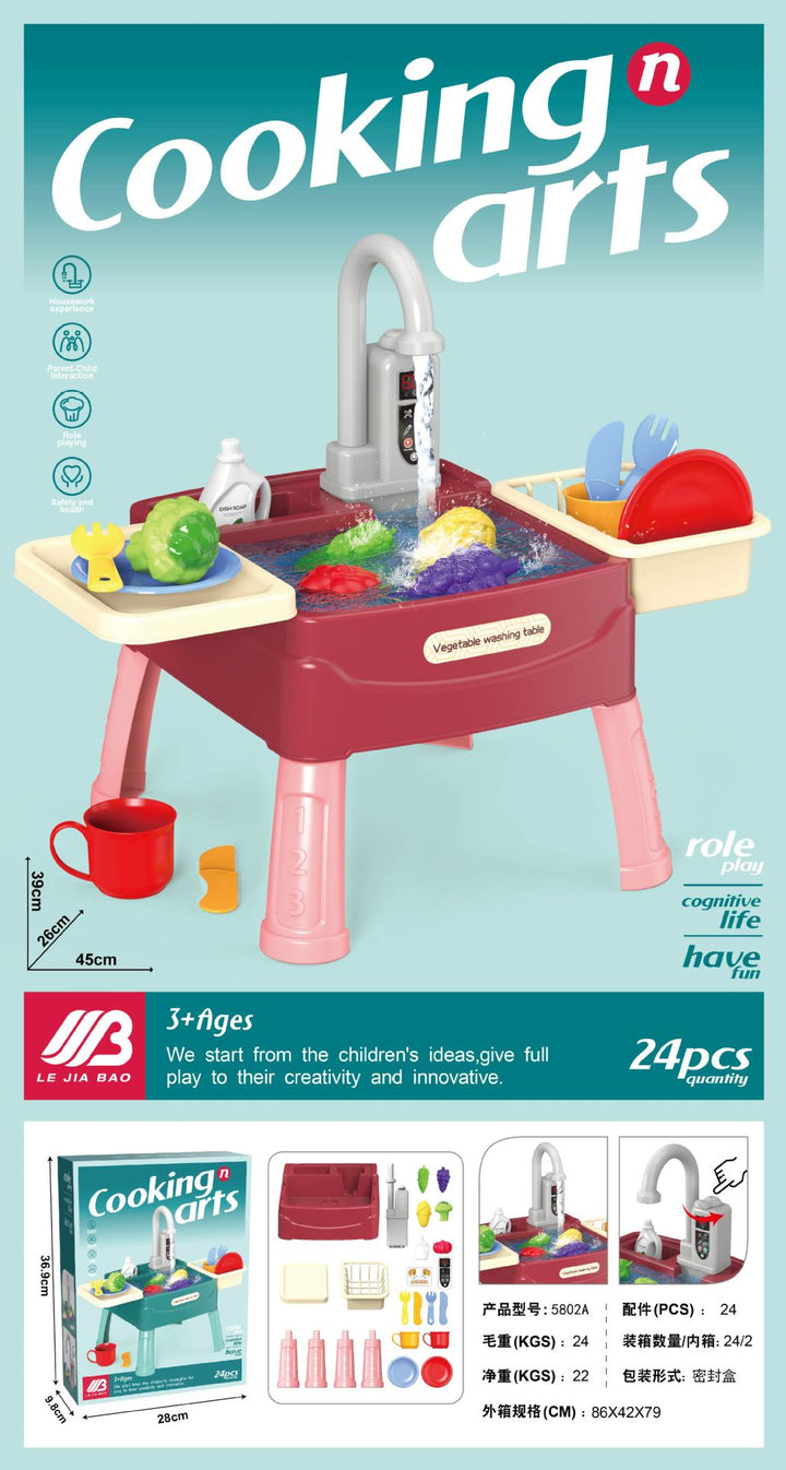 Kalsten | WaterWonder - Play Kitchen with Magical Faucet
