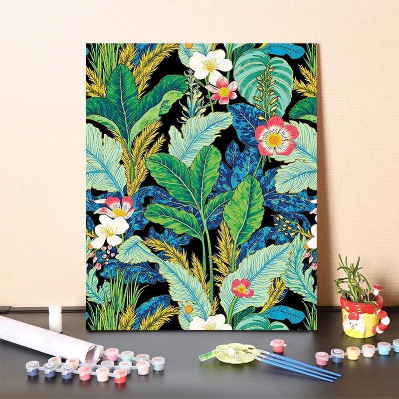 Tropical Botanical Painting Kit Kalsten