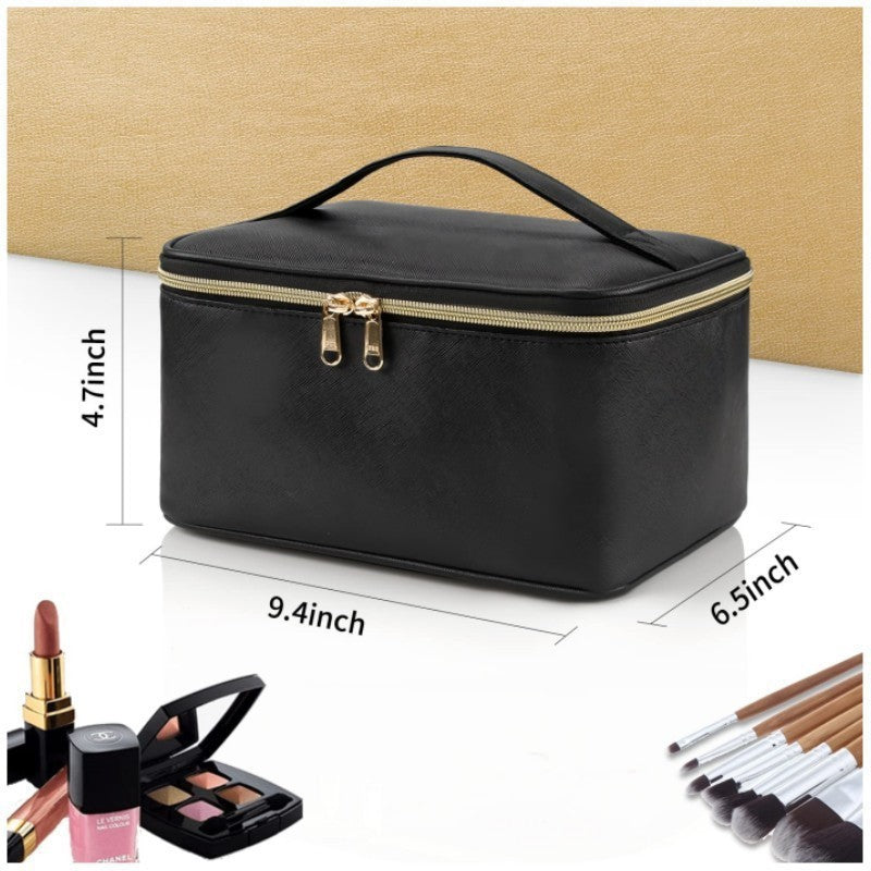 Cosmetic organizer bag with multiple compartments Kalsten