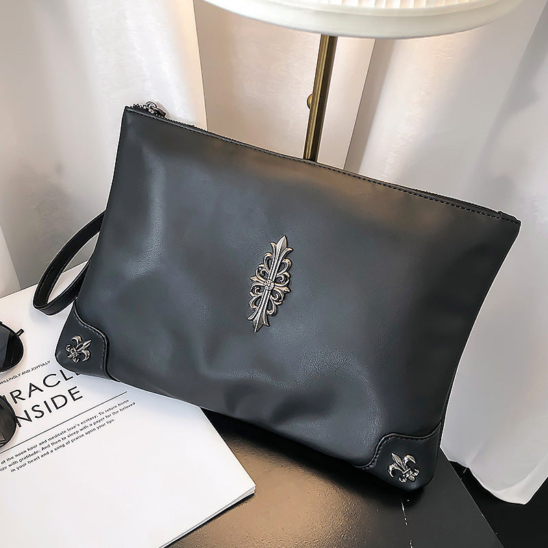 Elegant Clutch Made of High-Quality Faux Leather Kalsten