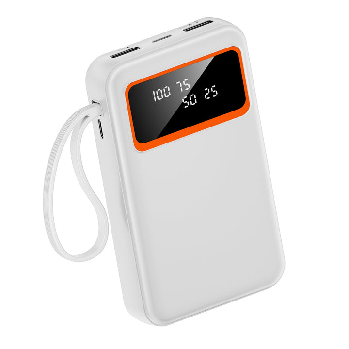 Portable power bank with digital LED display and fast charging function Kalsten