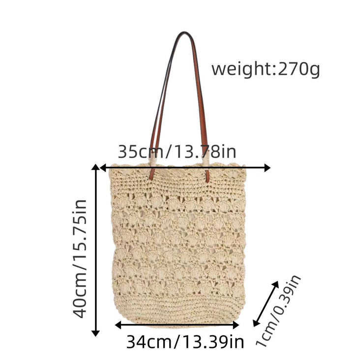 Hand-crocheted beach bag Kalsten