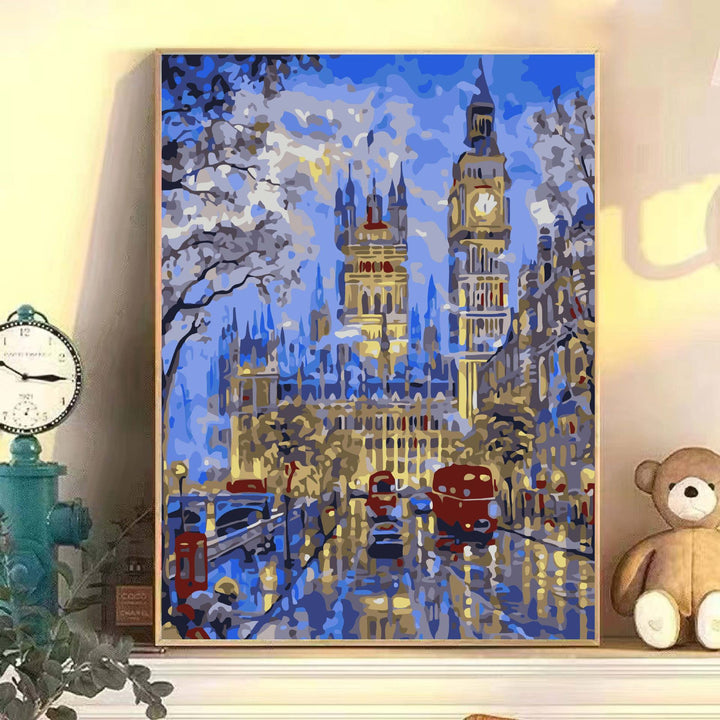 Scenic Landscape Art Canvas Print Kalsten