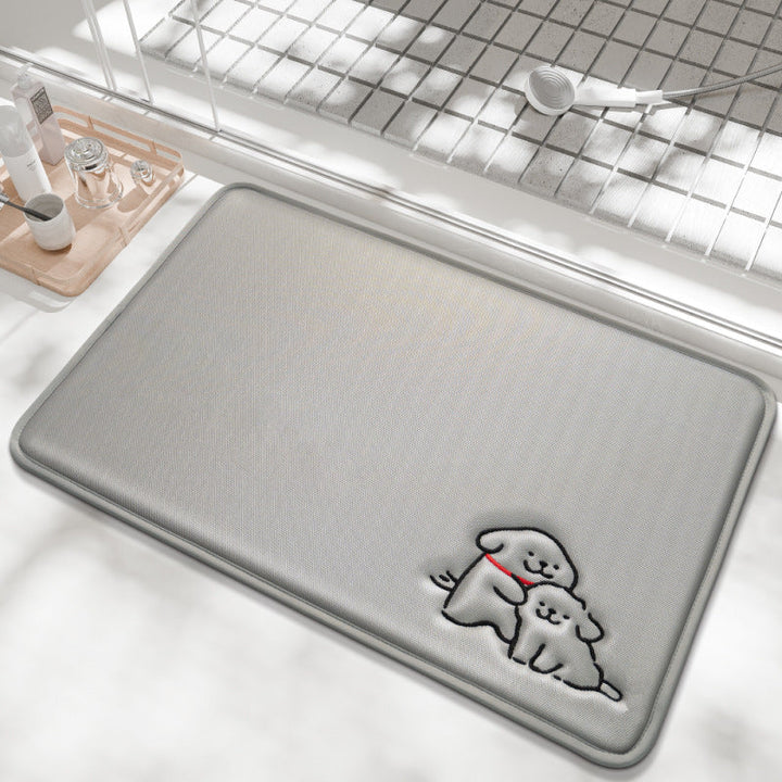 Decorative Easter-Themed Bath Mat