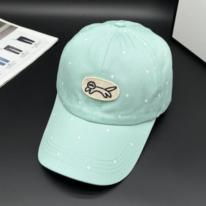 Women's Polka Dot Embroidered Baseball Cap Kalsten