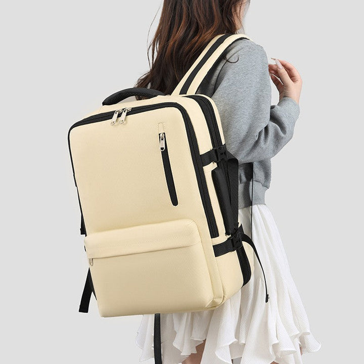 Backpack with 180-degree opening and expandable storage Kalsten