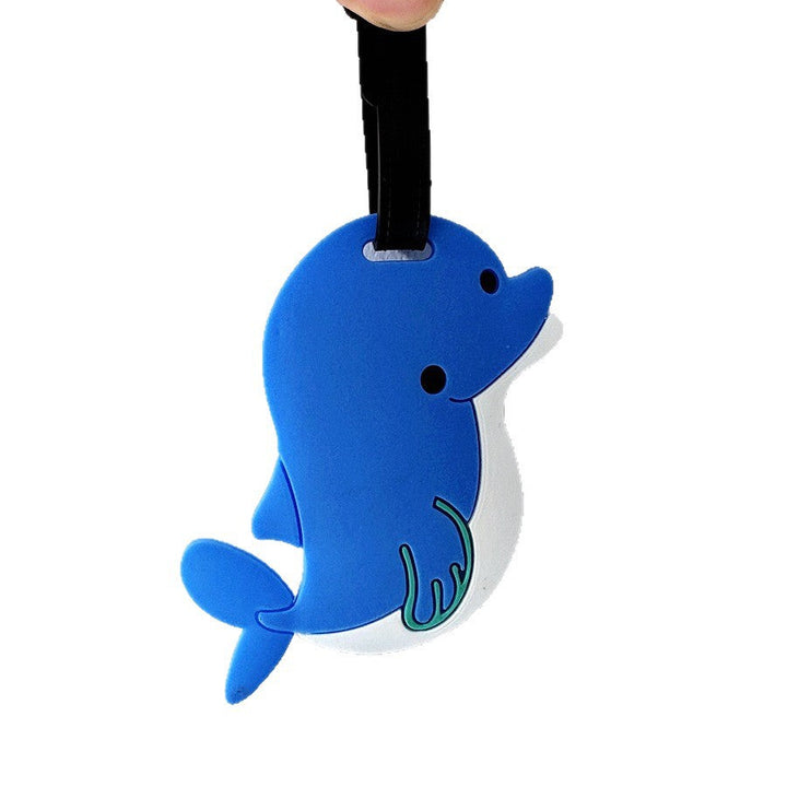 Dolphin-Shaped Travel Luggage Tag Kalsten