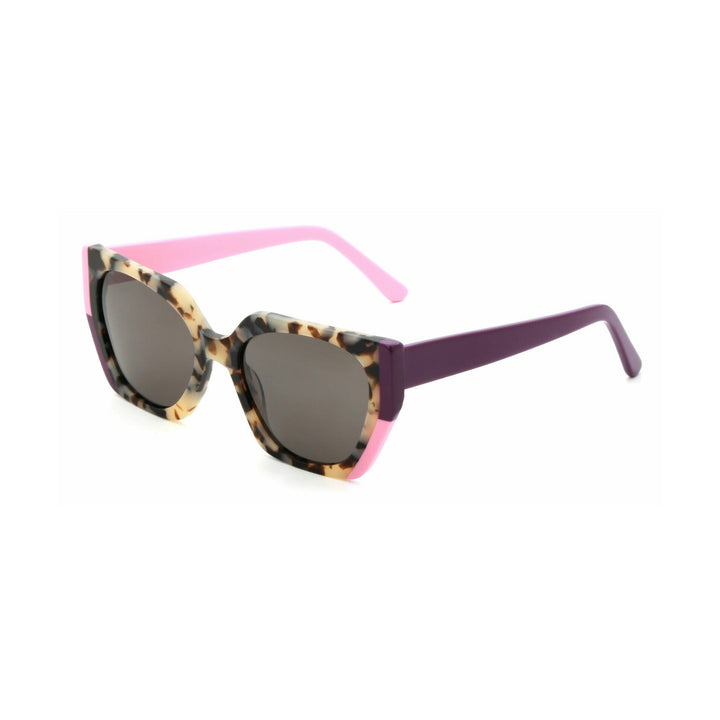 Women's designer sunglasses with angular frame and polarized lenses Kalsten