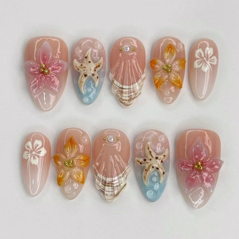Decorative Artisan Press-On Nails Kalsten