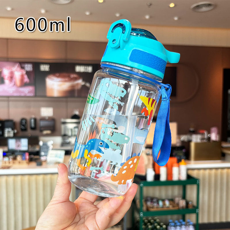 Women's Child-Friendly Drinking Bottle with Dinosaur Design Kalsten