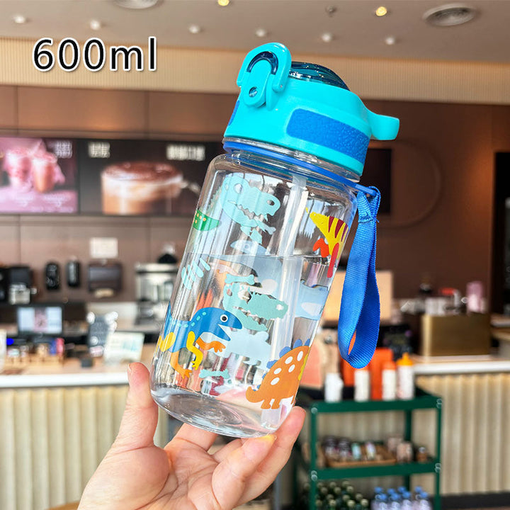 Women's Child-Friendly Drinking Bottle with Dinosaur Design Kalsten