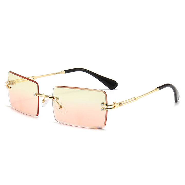 Women's fashionable rectangular sunglasses with gradient lenses Kalsten