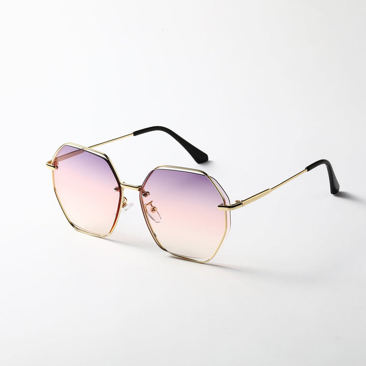 Women's fashionable octagonal sunglasses with elegant frame Kalsten