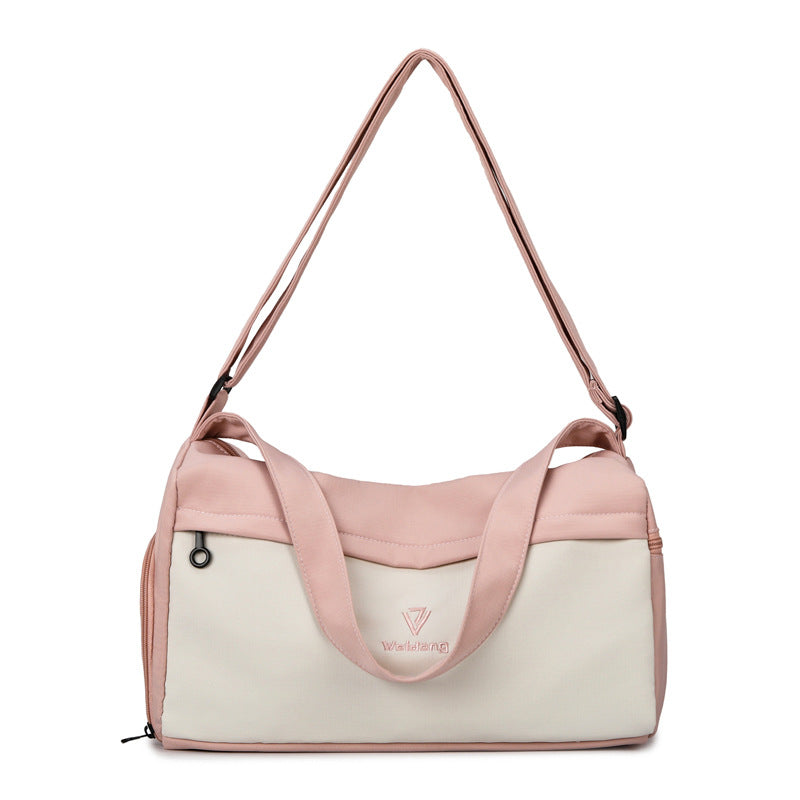 Sporty Shoulder Bag With Multiple Compartments Kalsten