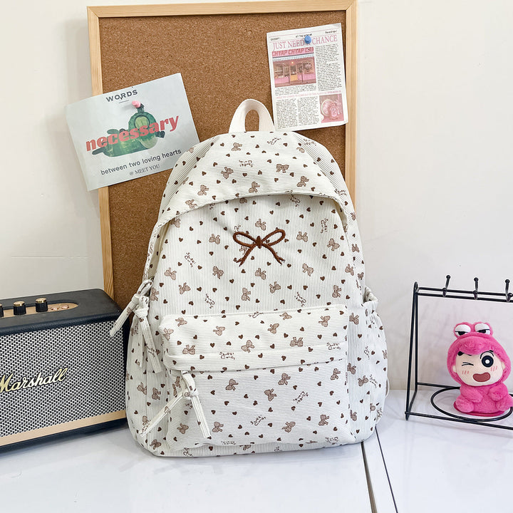 Floral-Patterned Travel Backpack Kalsten