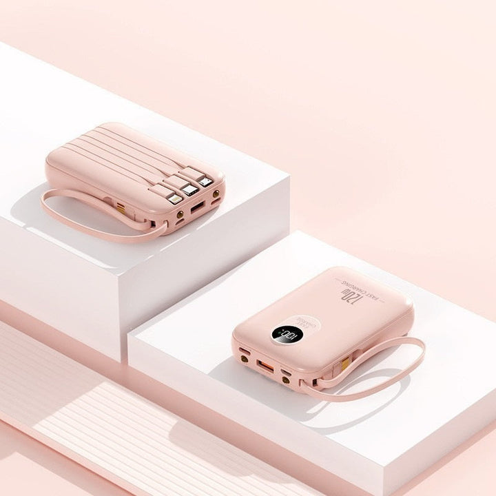 Portable power bank with multiple charging ports and digital display Kalsten