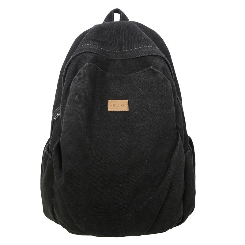 Casual Denim School Backpack Kalsten