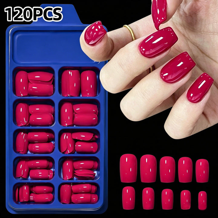 Premium Almond-Shaped False Nail Set Kalsten