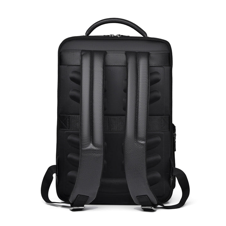 Sleek Leather Laptop Backpack Kalsten