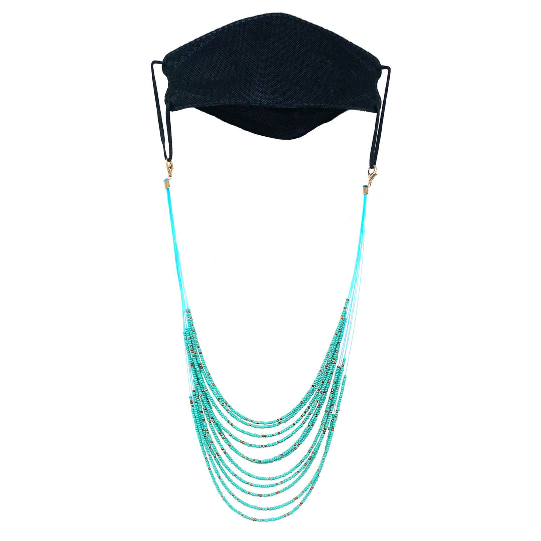 Multilayered Beaded Necklace Kalsten