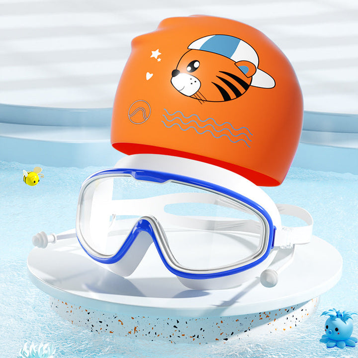 Kids Fun Tiger-Themed Swim Set Kalsten