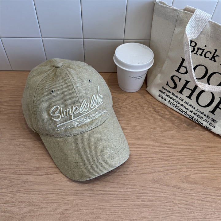 Women's Casual Soft Fabric Adjustable Baseball Cap Kalsten